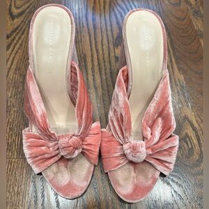 Loeffler Randall 9 Velvet Knotted Sandals